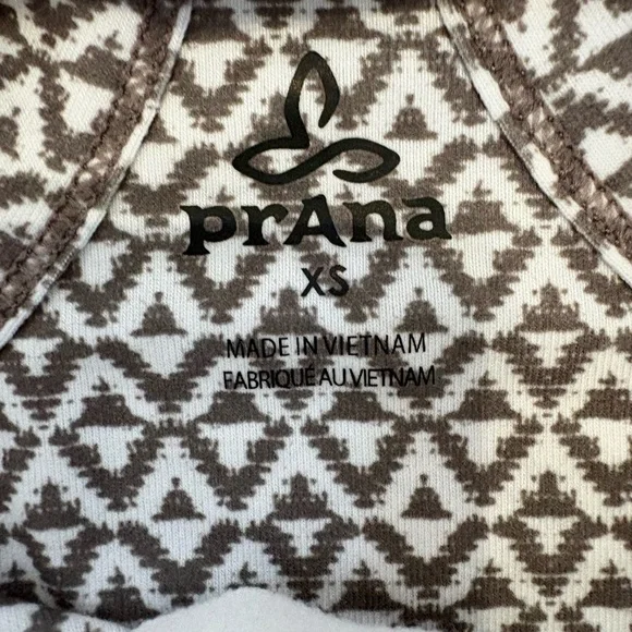 prAna Cali Dress Moonrock Geometric Racerback Athletic Dress (XS) - Picture 6 of 9